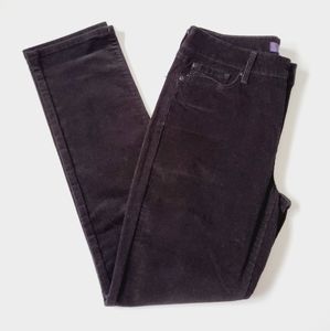 NYDJ Skinny Corduroy Pants Black sz 10